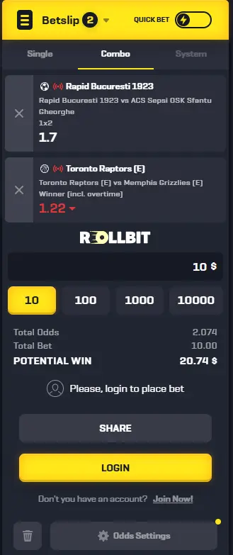 Bet Builder